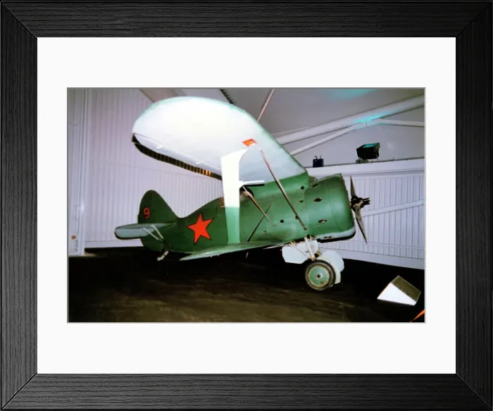 Framed Print : Polikarpov I-153 9 RED Framed Print : Polikarpov I-153 9 RED