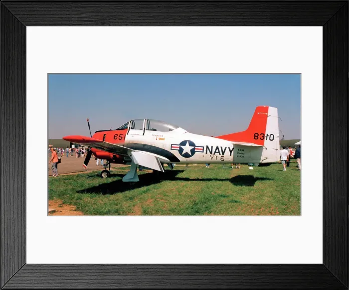 Framed Print : North American T-28B Trojan N393W - 138310 Framed Print : North American T-28B Trojan N393W - 138310