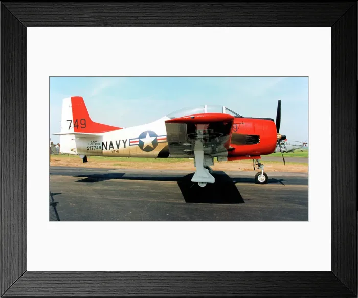Framed Print : Sud-Aviation T-28S-1 Fennec F-AZHR Framed Print : Sud-Aviation T-28S-1 Fennec F-AZHR