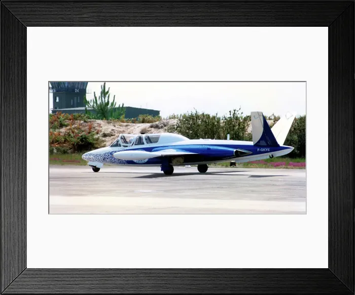 Framed Print : Fouga CM. 170 Magister F-GKYE Framed Print : Fouga CM. 170 Magister F-GKYE