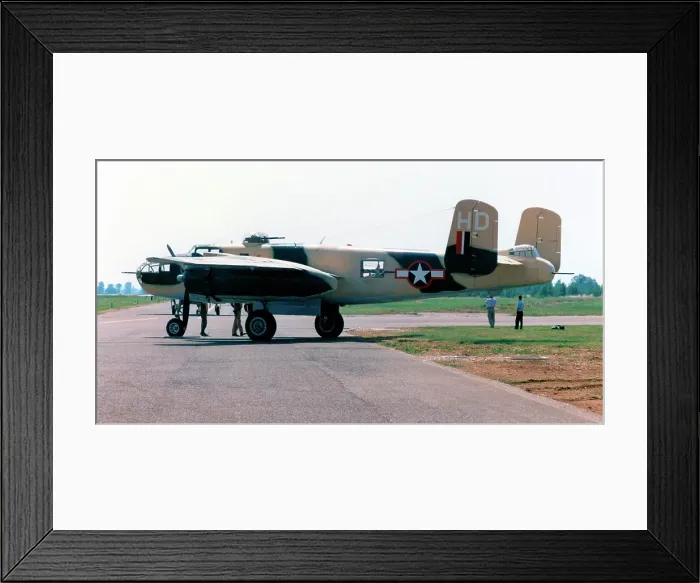 Framed Print : North American B-25J Mitchell F-AZID Framed Print : North American B-25J Mitchell F-AZID