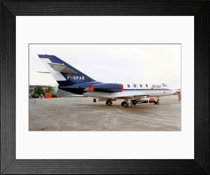 Framed Print : Dassault Falcon-20F F-GPAB Framed Print : Dassault Falcon-20F F-GPAB
