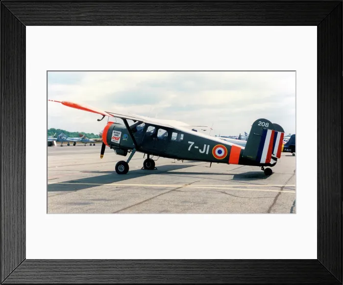 Framed Print : Max Holste MH. 1521C Broussard F-GDPZ - 7-JI Framed Print : Max Holste MH. 1521C Broussard F-GDPZ - 7-JI