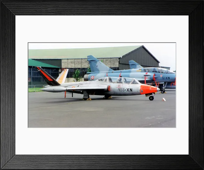 Framed Print : Fouga CM. 170 Magister 213 - 103-XN Framed Print : Fouga CM. 170 Magister 213 - 103-XN