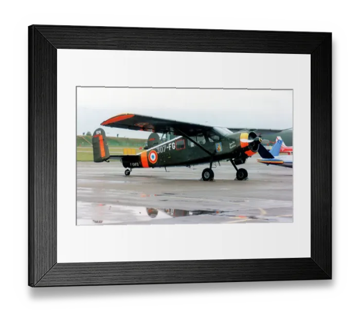 Framed Print : Max Holste MH. 1521M Broussard F-GHFG - 307-FG Framed Print : Max Holste MH. 1521M Broussard F-GHFG - 307-FG
