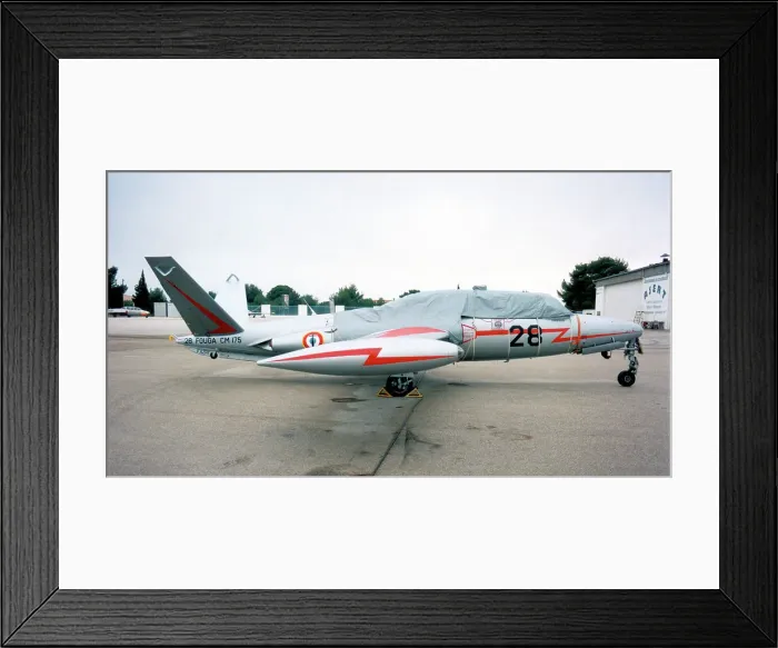 Framed Print : Fouga CM. 175 Zephyr F-AZPF Framed Print : Fouga CM. 175 Zephyr F-AZPF