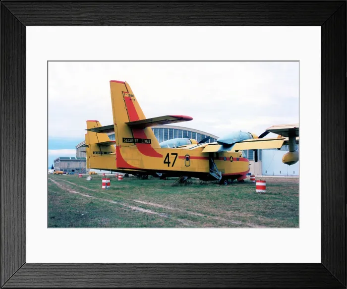 Framed Print : Canadair CL-215 F-ZBBW - 47 Framed Print : Canadair CL-215 F-ZBBW - 47