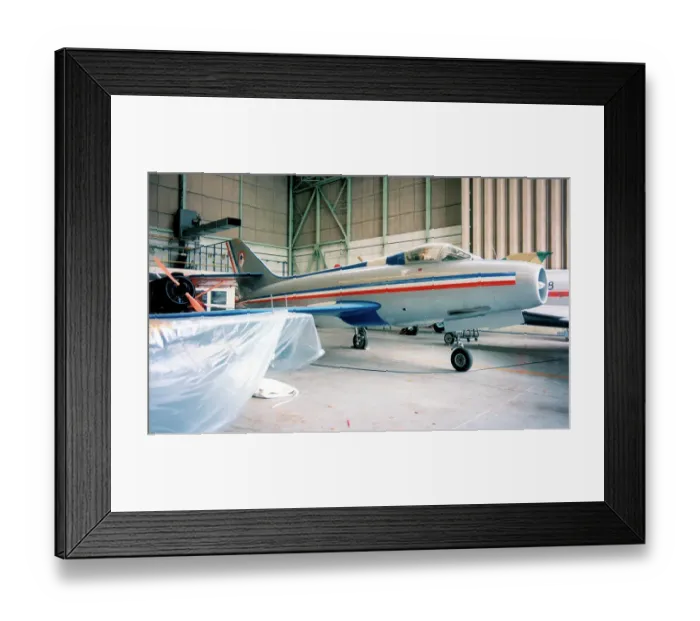Framed Print : Dassault Mystere IVA Framed Print : Dassault Mystere IVA
