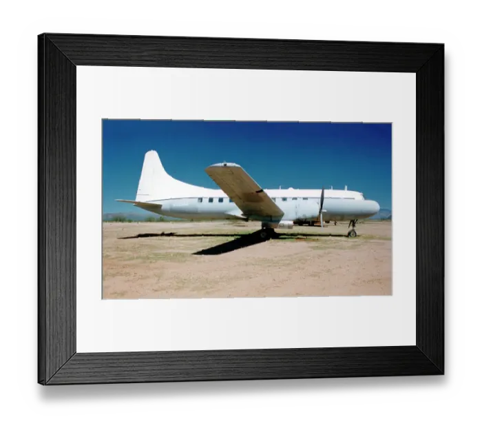 Framed Print : Convair JC-131B N43944 Framed Print : Convair JC-131B N43944