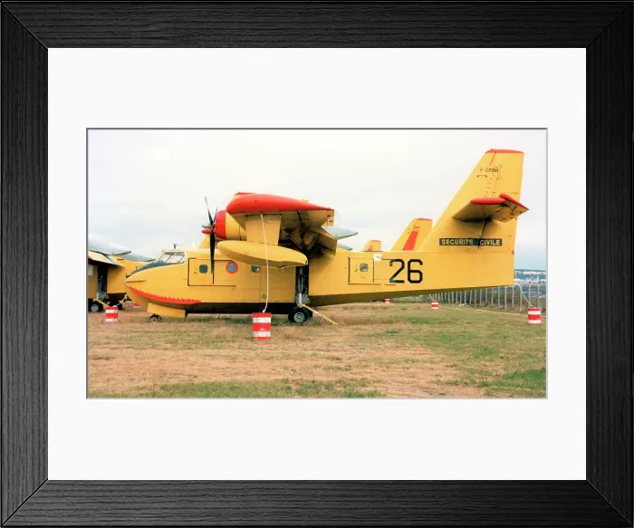 Framed Print : Canadair CL-215 F-ZBBH - 26 Framed Print : Canadair CL-215 F-ZBBH - 26