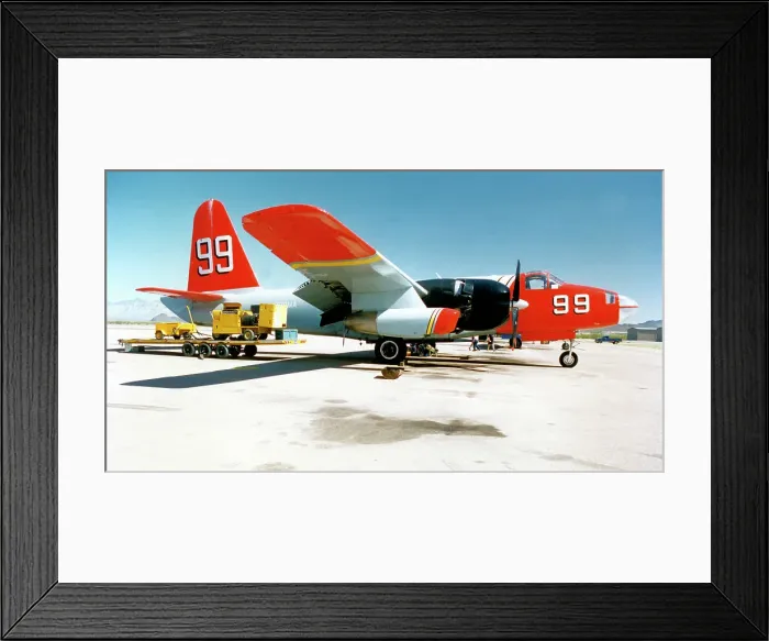Framed Print : Lockheed SP-2H Neptune N299MA - 99 Framed Print : Lockheed SP-2H Neptune N299MA - 99
