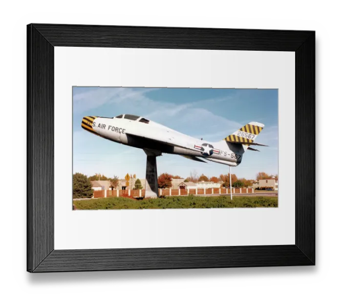 Framed Print : Republic F-84F Thunderstreak 52-6470 Framed Print : Republic F-84F Thunderstreak 52-6470