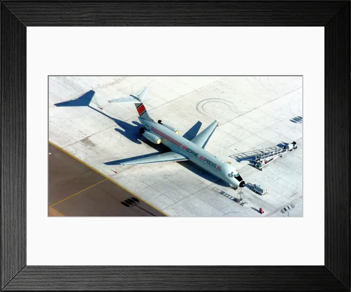 Framed Print : McDonnell Douglas DC-9-31 N924AX Framed Print : McDonnell Douglas DC-9-31 N924AX