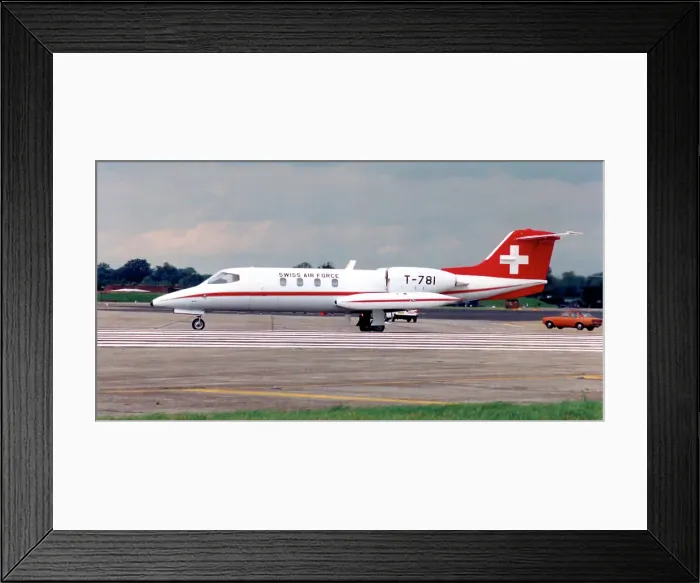 Framed Print : Learjet 35A T-781 Framed Print : Learjet 35A T-781