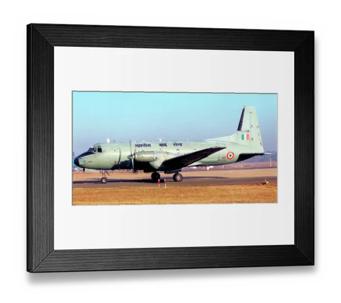 Framed Print : Indian Air Force - HAL 748 Srs2 / 247 H-2381 (msn 588) Date: circa 2005 Framed Print : Indian Air Force - HAL 748 Srs2 / 247 H-2381 (msn 588) Date: circa 2005