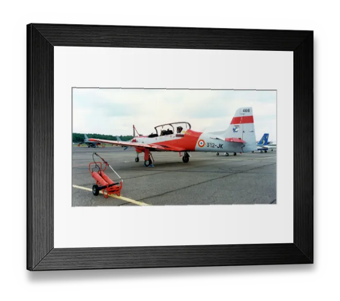 Framed Print : Armee de l'Air - Embraer EMB-312 Tucano 466  /  312-JK (msn 312500), of DV05. 312. (Armee de l'Air - French Air Force) Date: circa 2010