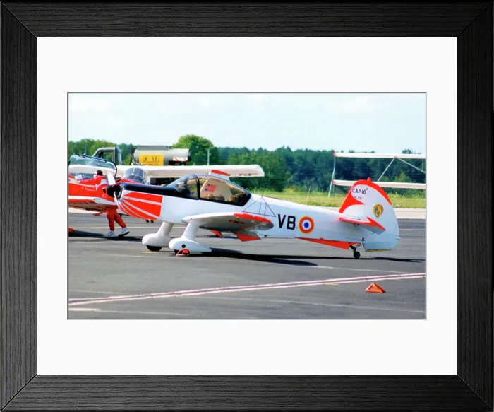 Framed Print : Armee de l'Air - Mudry CAP 10B 118 / VB (msn 118), at Base aerienne 112 Reims-Champagne on 14 September 1997. (Armee de l'Air - French Air Force). Date: 1997 Framed Print : Armee de l'Air - Mudry CAP 10B 118 / VB (msn 118), at Base aerienne 112 Reims-Champagne on 14 September 1997. (Armee de l'Air - French Air Force). Date: 1997