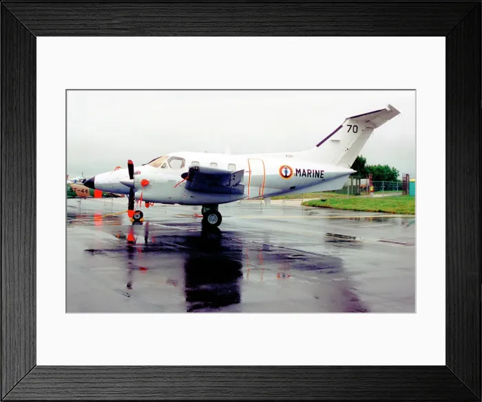 Framed Print : Aeronavale - Embraer EMB-121 Xingu 70 (msn 121070), of 11 Flotille, at the Royal International Air Tattoo - RAF Fairford 22 July 1993. (Aeronavale - Aeronautique Navale - French Naval Aviation) Date: 1993 Framed Print : Aeronavale - Embraer EMB-121 Xingu 70 (msn 121070), of 11 Flotille, at the Royal International Air Tattoo - RAF Fairford 22 July 1993. (Aeronavale - Aeronautique Navale - French Naval Aviation) Date: 1993