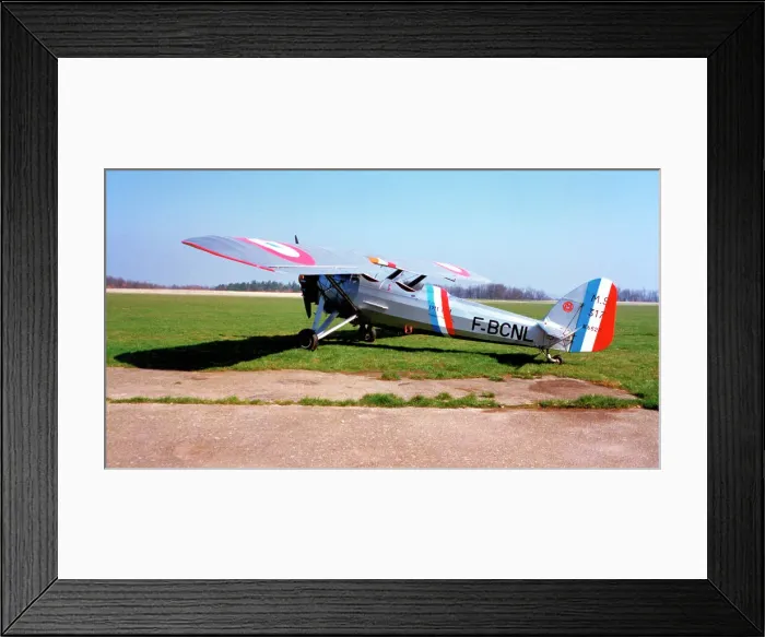 Framed Print : Morane-Saulnier MS. 317 F-BCNL (msn 6527 / 273) Date: circa 2000 Framed Print : Morane-Saulnier MS. 317 F-BCNL (msn 6527 / 273) Date: circa 2000