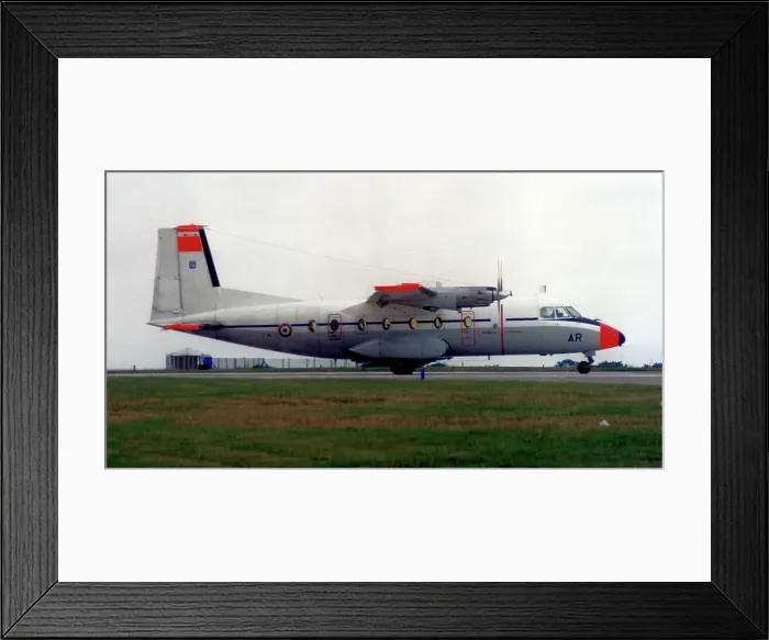 Framed Print : Armee de l'Air - Nord 262D-51 95 / F-RBAR / AR (msn 95), at RAF Finningley on 22 September 1990 Date: 1990 Framed Print : Armee de l'Air - Nord 262D-51 95 / F-RBAR / AR (msn 95), at RAF Finningley on 22 September 1990 Date: 1990