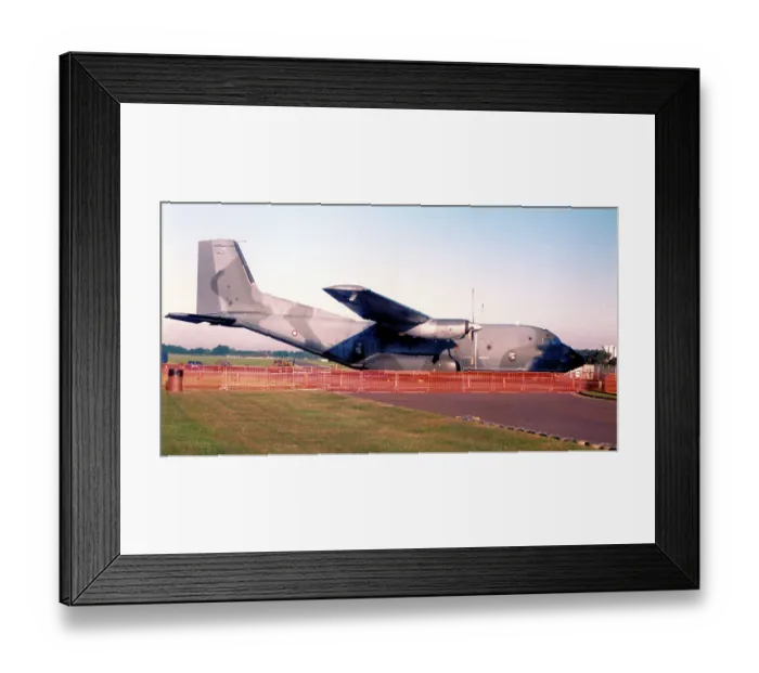 Framed Print : Armee de l'Air - Transall C-160F 61-ZF / F88 (msn F88), of ET 061, at the RAF Mildenhall Air Fete on 28 May 1994. (Transall - TRANSport ALLianz / Armee de l'Air - French Air Force). Date: 1994 Framed Print : Armee de l'Air - Transall C-160F 61-ZF / F88 (msn F88), of ET 061, at the RAF Mildenhall Air Fete on 28 May 1994. (Transall - TRANSport ALLianz / Armee de l'Air - French Air Force). Date: 1994