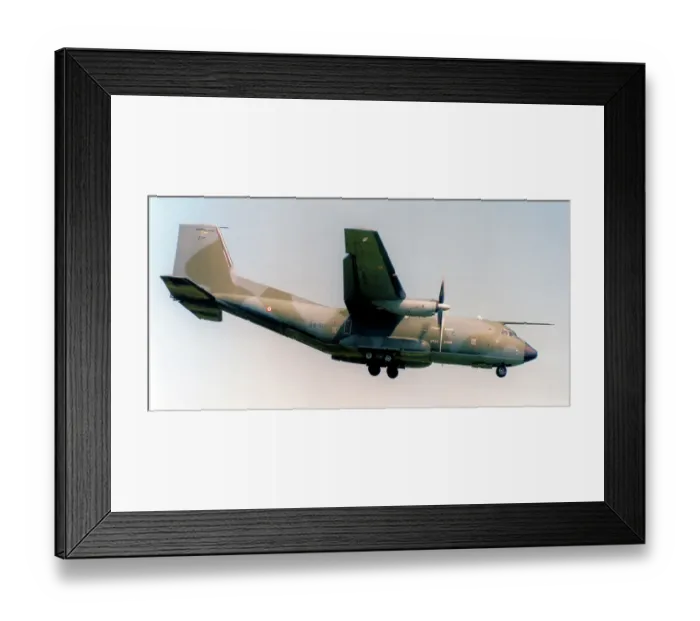 Framed Print : Armee de l'Air - Transall C-160NG 64-GO / F215 (msn F215), of ET. 64. (Transall - TRANSport ALLianz / Armee de l'Air - French Air Force). Date: circa 1995 Framed Print : Armee de l'Air - Transall C-160NG 64-GO / F215 (msn F215), of ET. 64. (Transall - TRANSport ALLianz / Armee de l'Air - French Air Force). Date: circa 1995