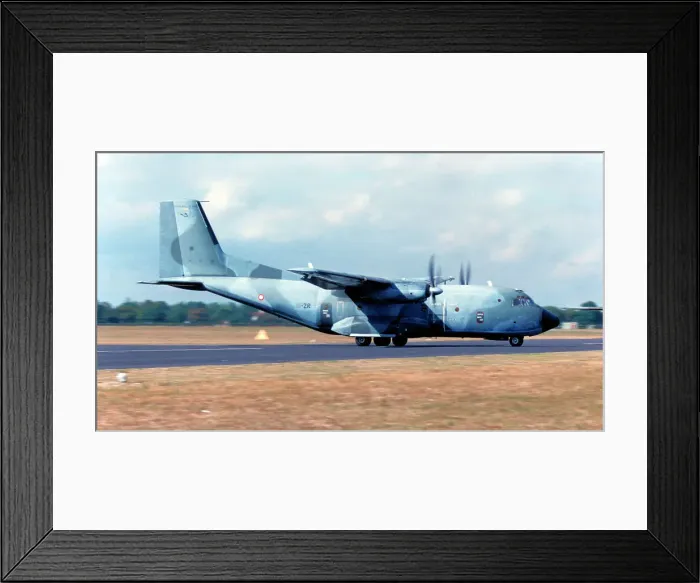 Framed Print : Armee de l'Air - Transall C-160R 61-ZR / F100 (msn 100), of ET 061. (Transall - TRANSport ALLianz / Armee de l'Air - French Air Force). Date: circa 1995 Framed Print : Armee de l'Air - Transall C-160R 61-ZR / F100 (msn 100), of ET 061. (Transall - TRANSport ALLianz / Armee de l'Air - French Air Force). Date: circa 1995