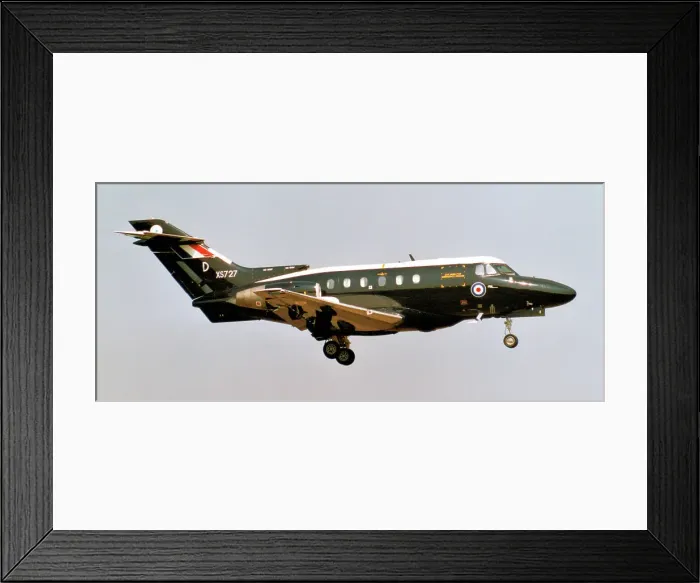 Framed Print : Royal Air Force - Hawker Siddeley Dominie T. 1 XS727 / D (msn 25045), of No. 55(R) Squadron. Date: 2004 Framed Print : Royal Air Force - Hawker Siddeley Dominie T. 1 XS727 / D (msn 25045), of No. 55(R) Squadron. Date: 2004