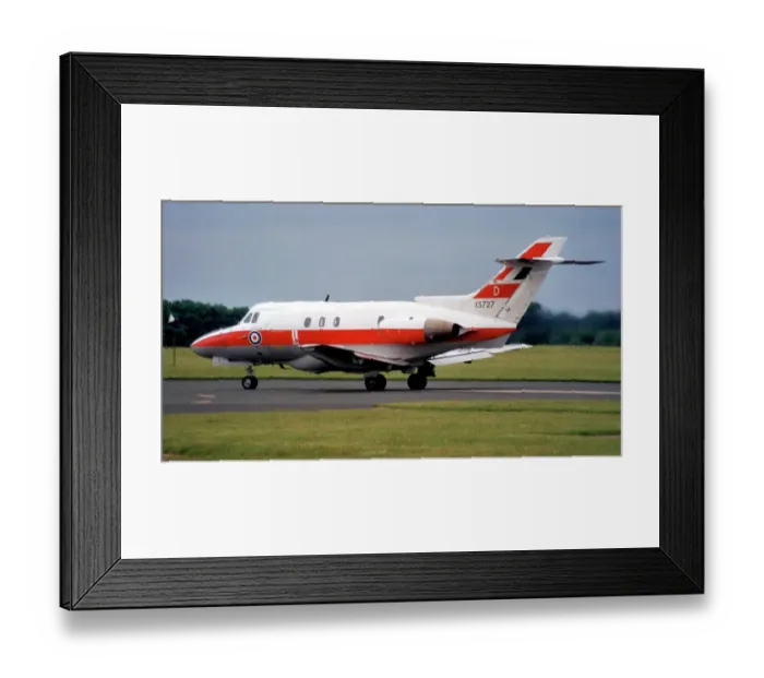 Framed Print : Royal Air Force - Hawker Siddeley Dominie T. 1 XS727 / D (msn 25045), of 6 FTS. Date: circa 1995 Framed Print : Royal Air Force - Hawker Siddeley Dominie T. 1 XS727 / D (msn 25045), of 6 FTS. Date: circa 1995