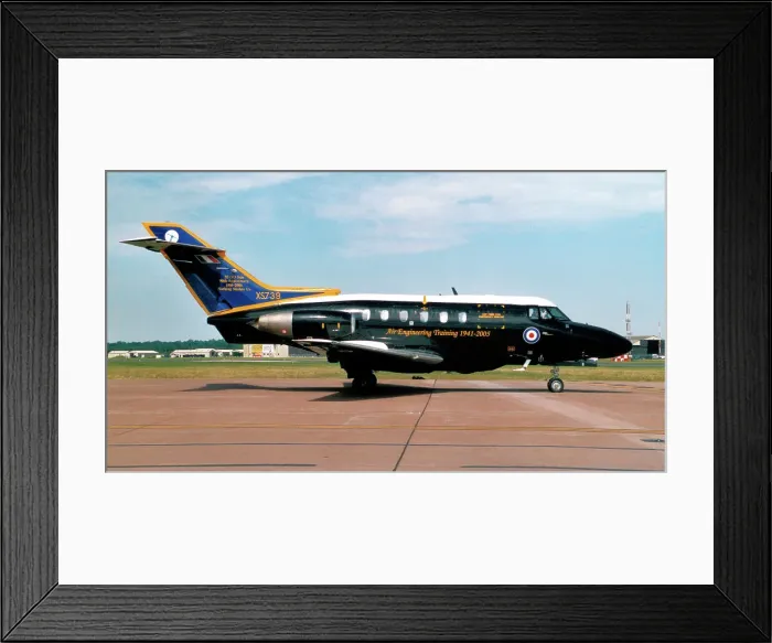 Framed Print : Royal Air Force - Hawker Siddeley Dominie T. 1 XS739 (msn 25081), of No. 55(R) Squadron. Date: 2006 Framed Print : Royal Air Force - Hawker Siddeley Dominie T. 1 XS739 (msn 25081), of No. 55(R) Squadron. Date: 2006