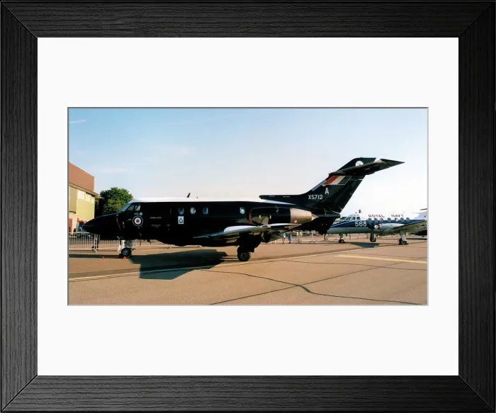 Framed Print : Royal Air Force - Hawker Siddeley Dominie T. 1 XS712 / A (msn 25050), of No. 55(R) Squadron. Date: circa 2004 Framed Print : Royal Air Force - Hawker Siddeley Dominie T. 1 XS712 / A (msn 25050), of No. 55(R) Squadron. Date: circa 2004