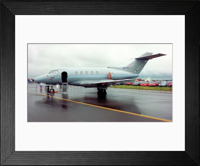 Framed Print : Royal Air Force - Hawker Siddeley HS. 125 CC. 1A XW790 (msn 25266), of No. 32 Squadron, at the Royal International Air Tattoo - RAF Fairford 24 July 1993. Date: 1993 Framed Print : Royal Air Force - Hawker Siddeley HS. 125 CC. 1A XW790 (msn 25266), of No. 32 Squadron, at the Royal International Air Tattoo - RAF Fairford 24 July 1993. Date: 1993
