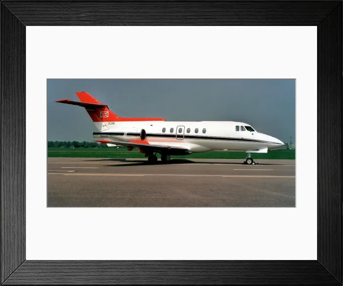 Framed Print : Royal Air Force - Hawker Siddeley HS. 125 CC. 3 ZE396 (msn 257211), of No. 32 Squadron, at RAF Brize Norton on 6 May 2002. Date: 2002 Framed Print : Royal Air Force - Hawker Siddeley HS. 125 CC. 3 ZE396 (msn 257211), of No. 32 Squadron, at RAF Brize Norton on 6 May 2002. Date: 2002