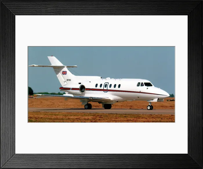 Framed Print : Royal Air Force - Hawker Siddeley HS. 125 CC. 3 ZD703 (msn 257183), of No. 32 Squadron. Date: circa 2010 Framed Print : Royal Air Force - Hawker Siddeley HS. 125 CC. 3 ZD703 (msn 257183), of No. 32 Squadron. Date: circa 2010