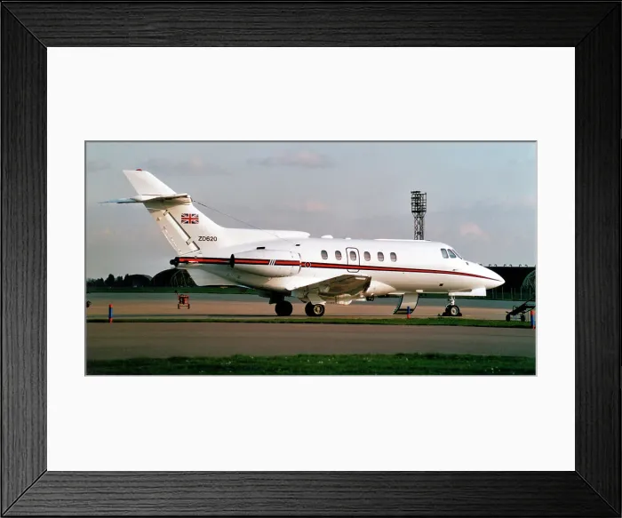 Framed Print : Royal Air Force - Hawker Siddeley HS. 125 CC. 3 ZD620 (msn 257181), of No. 32 Squadron. Date: circa 2010 Framed Print : Royal Air Force - Hawker Siddeley HS. 125 CC. 3 ZD620 (msn 257181), of No. 32 Squadron. Date: circa 2010