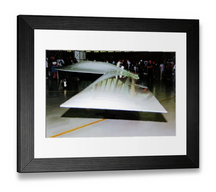 Framed Print : Lockheed Martin RQ-3 DarkStar A / V number 3, on display in the Great Gallery of the Museum of Flight in Seattle, Washington. Date: circa 2005 Framed Print : Lockheed Martin RQ-3 DarkStar A / V number 3, on display in the Great Gallery of the Museum of Flight in Seattle, Washington. Date: circa 2005