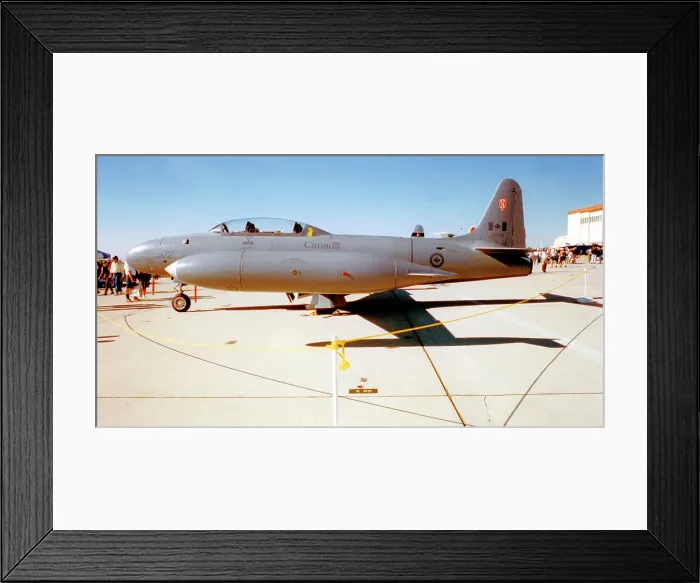 Framed Print : Canadian Armed Forces - Canadair CT-133 Silver Star 3 133572 (msn T33-572, CL-30), at Edwards Air Force Base. Date: circa 2000 Framed Print : Canadian Armed Forces - Canadair CT-133 Silver Star 3 133572 (msn T33-572, CL-30), at Edwards Air Force Base. Date: circa 2000