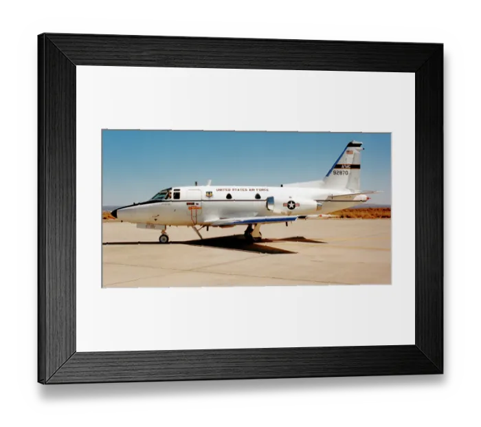 Framed Print : United States Air Force - North American NT-39A-1-NA Sabreliner 59-2870 (msn 265-3), of Air Force Materiel Command, at Edwards Air Force Base on 3 April 2018 Framed Print : United States Air Force - North American NT-39A-1-NA Sabreliner 59-2870 (msn 265-3), of Air Force Materiel Command, at Edwards Air Force Base on 3 April 2018
