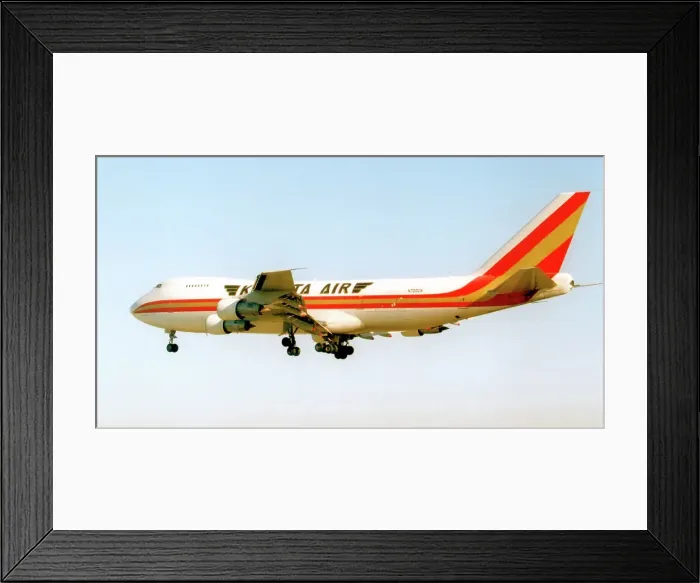 Framed Print : Boeing 747-246BF N700CF (msn 22990, line number 579), of Kalitta Air. Date: circa 2010 Framed Print : Boeing 747-246BF N700CF (msn 22990, line number 579), of Kalitta Air. Date: circa 2010
