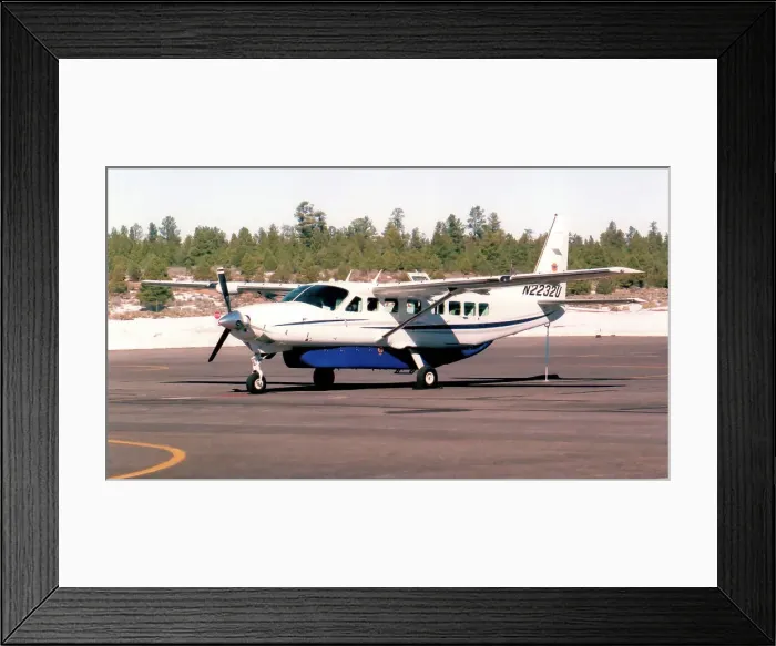 Framed Print : Cessna 208B Grand Caravan N2232U (msn 208B2085), of Grand Canyon Airlines Date: 2012 Framed Print : Cessna 208B Grand Caravan N2232U (msn 208B2085), of Grand Canyon Airlines Date: 2012