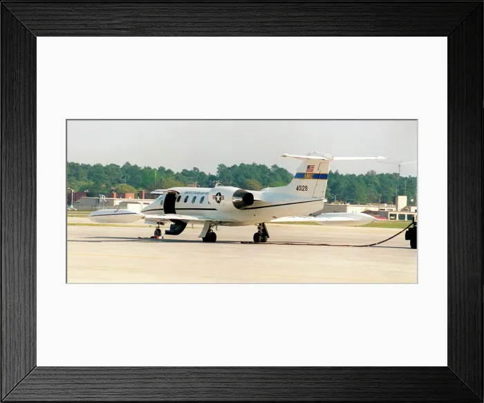 Framed Print : United States Air Force - Gates Learjet C-21A 84-0129 (MSN 35A-576) Date: circa 1990 Framed Print : United States Air Force - Gates Learjet C-21A 84-0129 (MSN 35A-576) Date: circa 1990