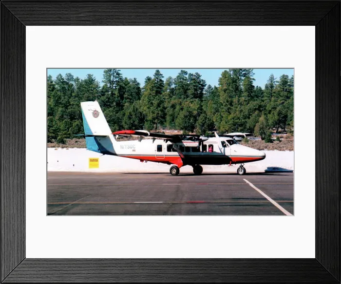 Framed Print : de Havilland DHC-6-300 Twin Otter N173GC (msn 295), of Grand Canyon Airlines. Date: circa 2010 Framed Print : de Havilland DHC-6-300 Twin Otter N173GC (msn 295), of Grand Canyon Airlines. Date: circa 2010