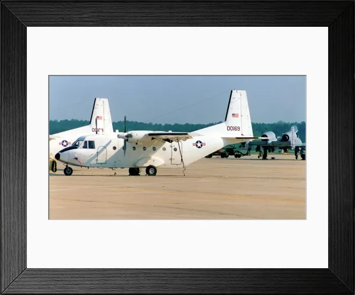Framed Print : United States Army - CASA C-41A 90-0169 (msn 348, ex N218TA, CASA C-212-200 Aviocar), operated by US Army at Laguna AAF. Date: circa 2000 Framed Print : United States Army - CASA C-41A 90-0169 (msn 348, ex N218TA, CASA C-212-200 Aviocar), operated by US Army at Laguna AAF. Date: circa 2000