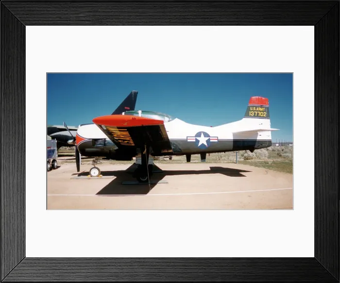 Framed Print : North American T-28B Trojan 137702 Framed Print : North American T-28B Trojan 137702