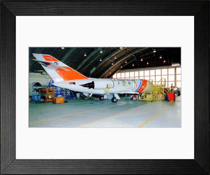 Framed Print : Dassault-Breguet HU-25B Guardian 2132 Framed Print : Dassault-Breguet HU-25B Guardian 2132