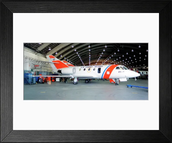Framed Print : Dassault-Breguet HU-25B Guardian 2110 Framed Print : Dassault-Breguet HU-25B Guardian 2110
