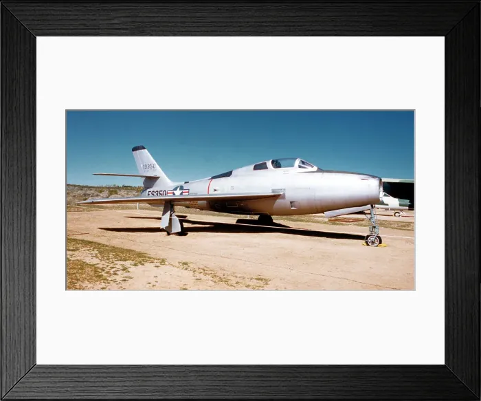 Framed Print : General Motors F-84F Thunderstreak Framed Print : General Motors F-84F Thunderstreak