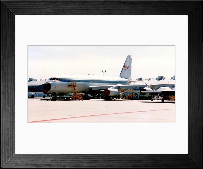 Framed Print : Convair CV-990 N810NA - NASA 810 Framed Print : Convair CV-990 N810NA - NASA 810