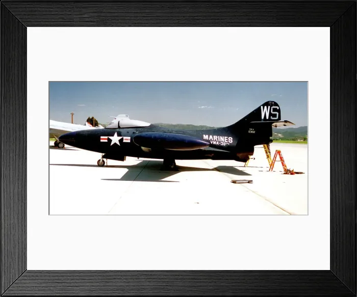 Framed Print : Grumman F9F-2 Panther 123652 Framed Print : Grumman F9F-2 Panther 123652