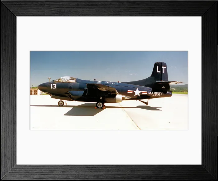 Framed Print : Douglas F3D-2 Skyknight 124630 Framed Print : Douglas F3D-2 Skyknight 124630